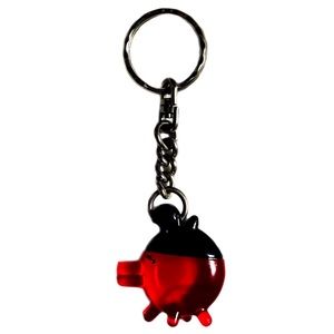 Vintage 1997 Red and Black Tamagotchi McDonald’s Happy Meal Keychain Toy